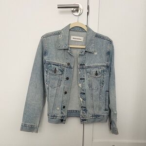 Reformation Light Blue Denim Jacket